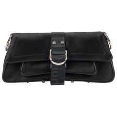 Christian Dior "Hardcore" Black Silk Bag, 2003