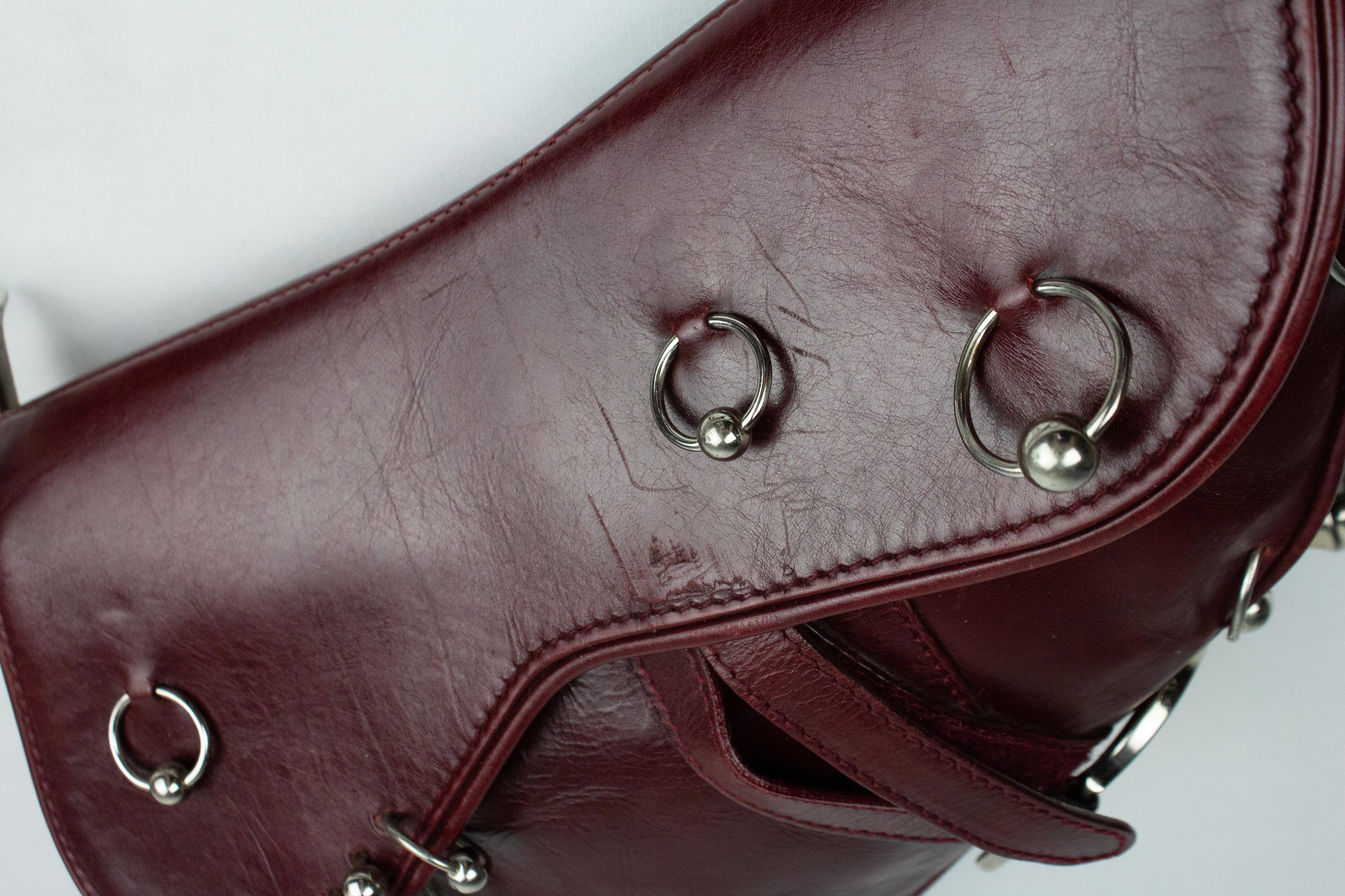 Christian Dior Hardcore Piercings Saddle Bag 6