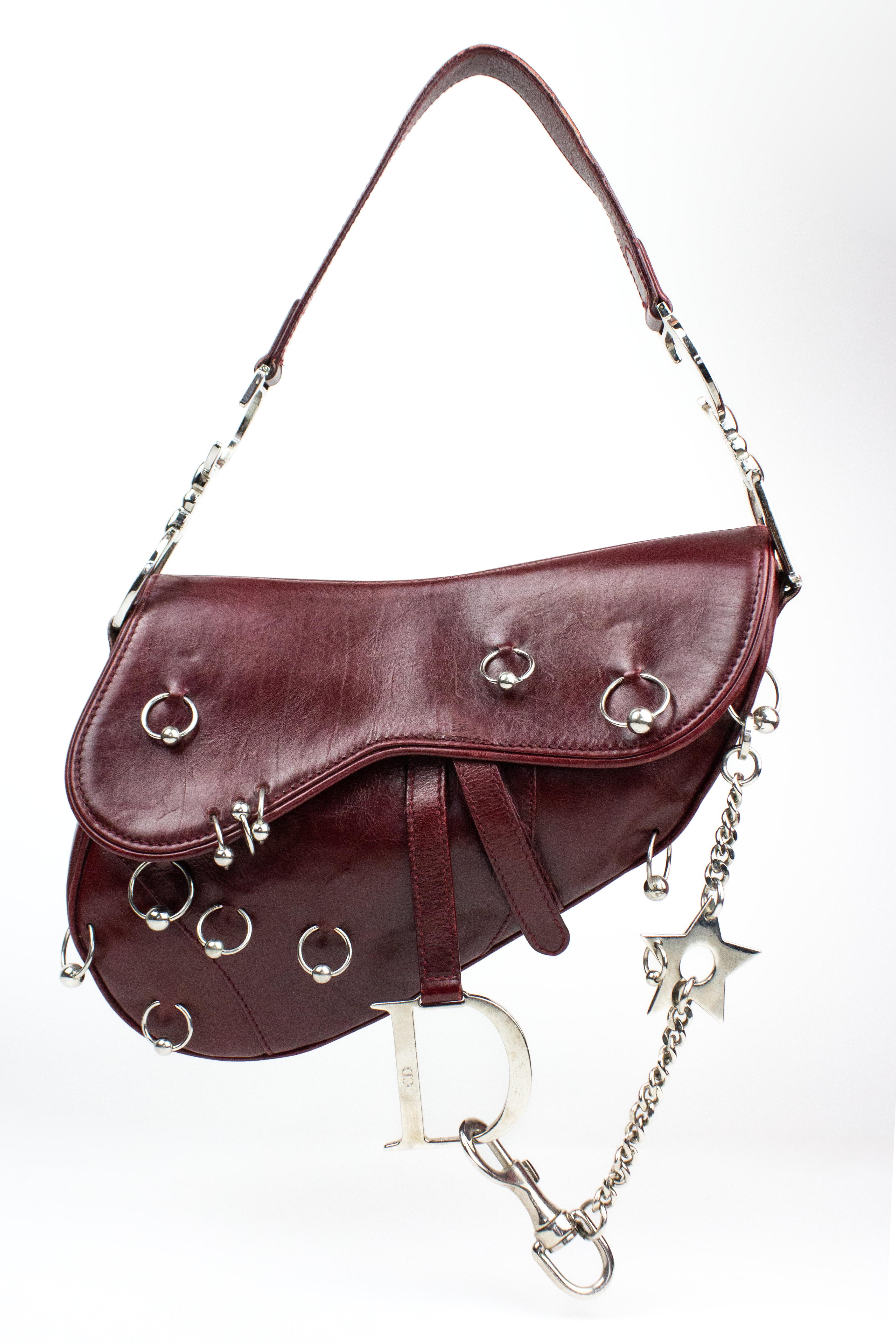 Christian Dior Hardcore Piercings Saddle Bag 12