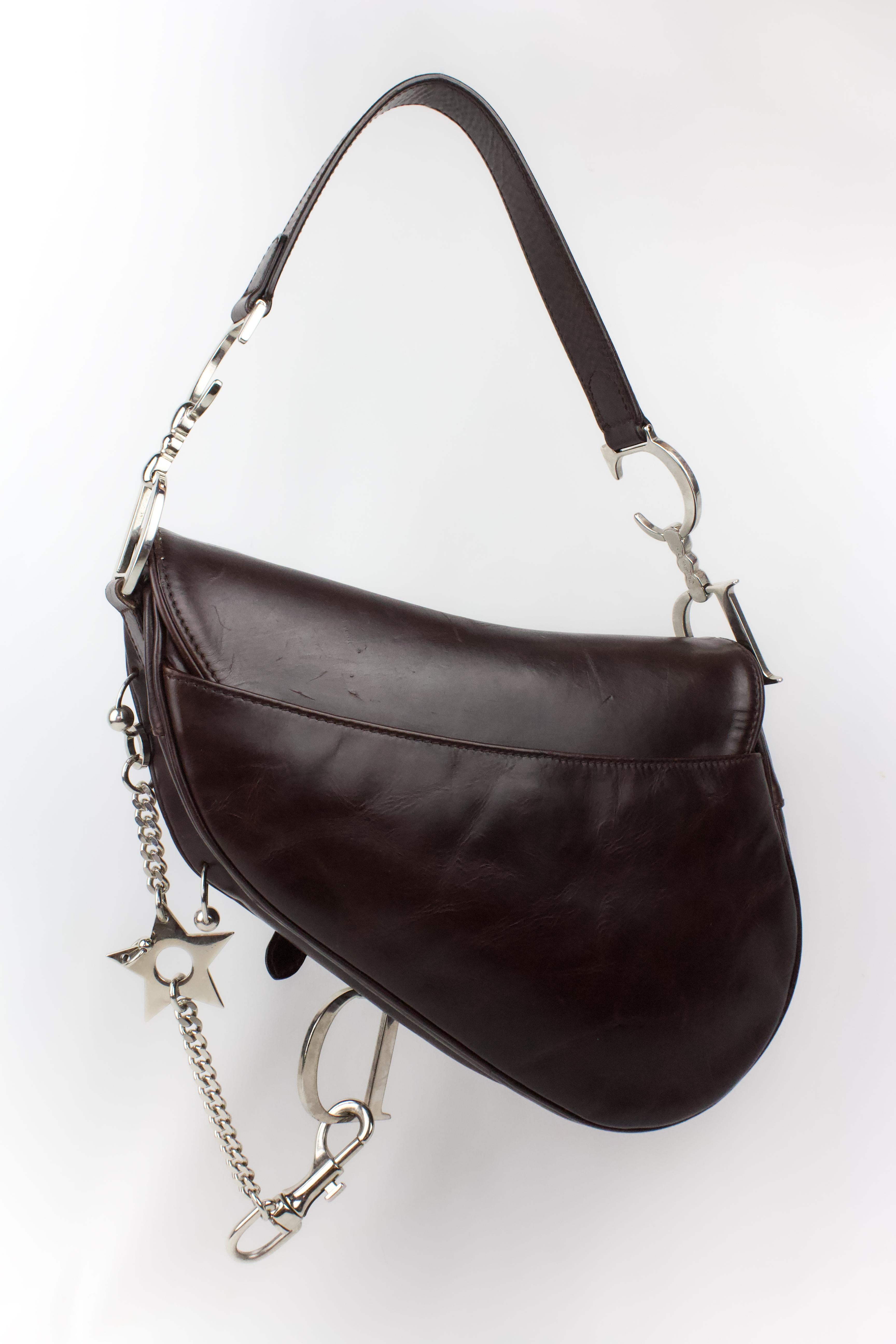 Christian Dior Hardcore Piercings Saddle Bag In Good Condition In Norwich, GB