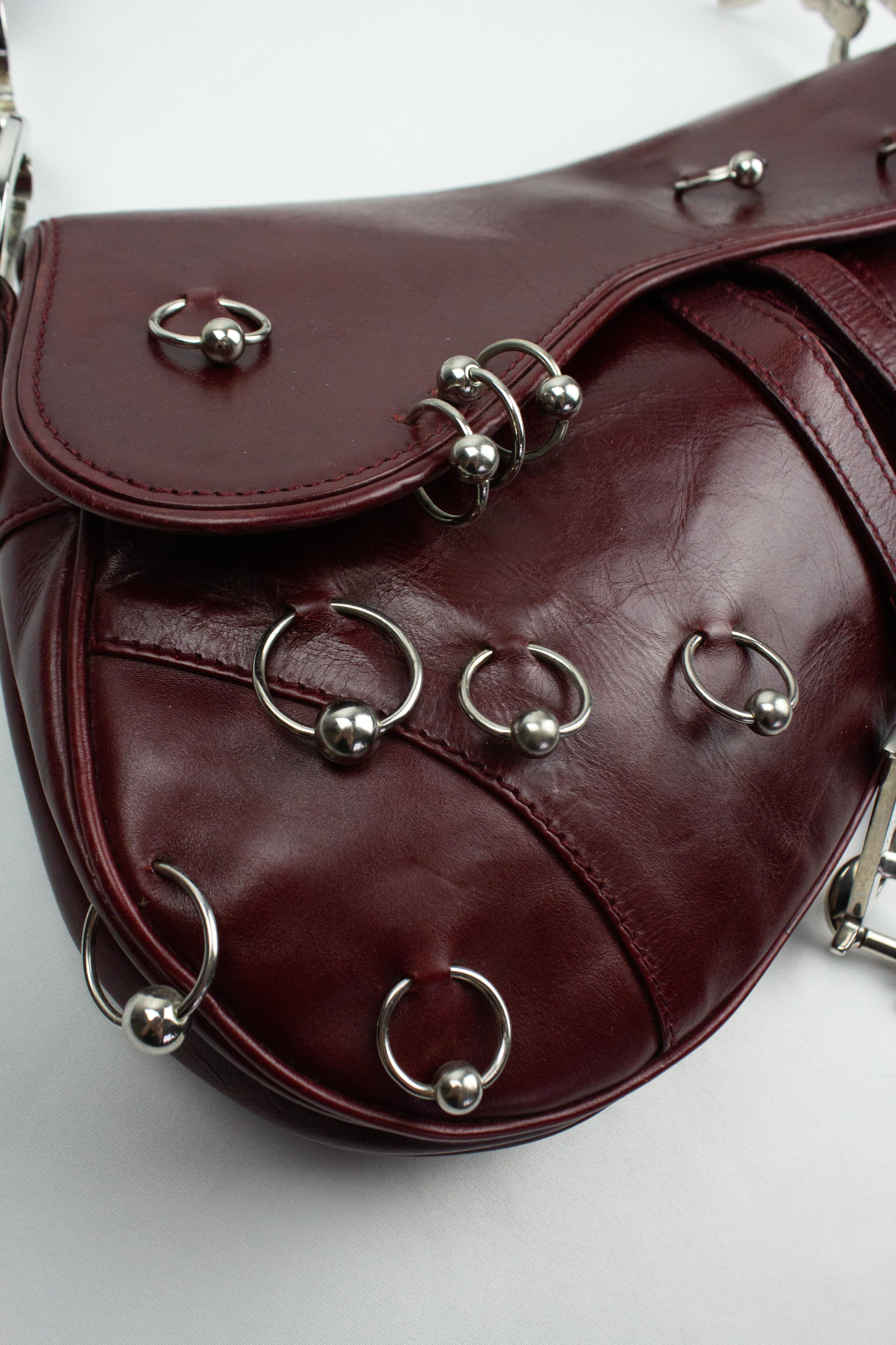 Christian Dior Hardcore Piercings Saddle Bag 1