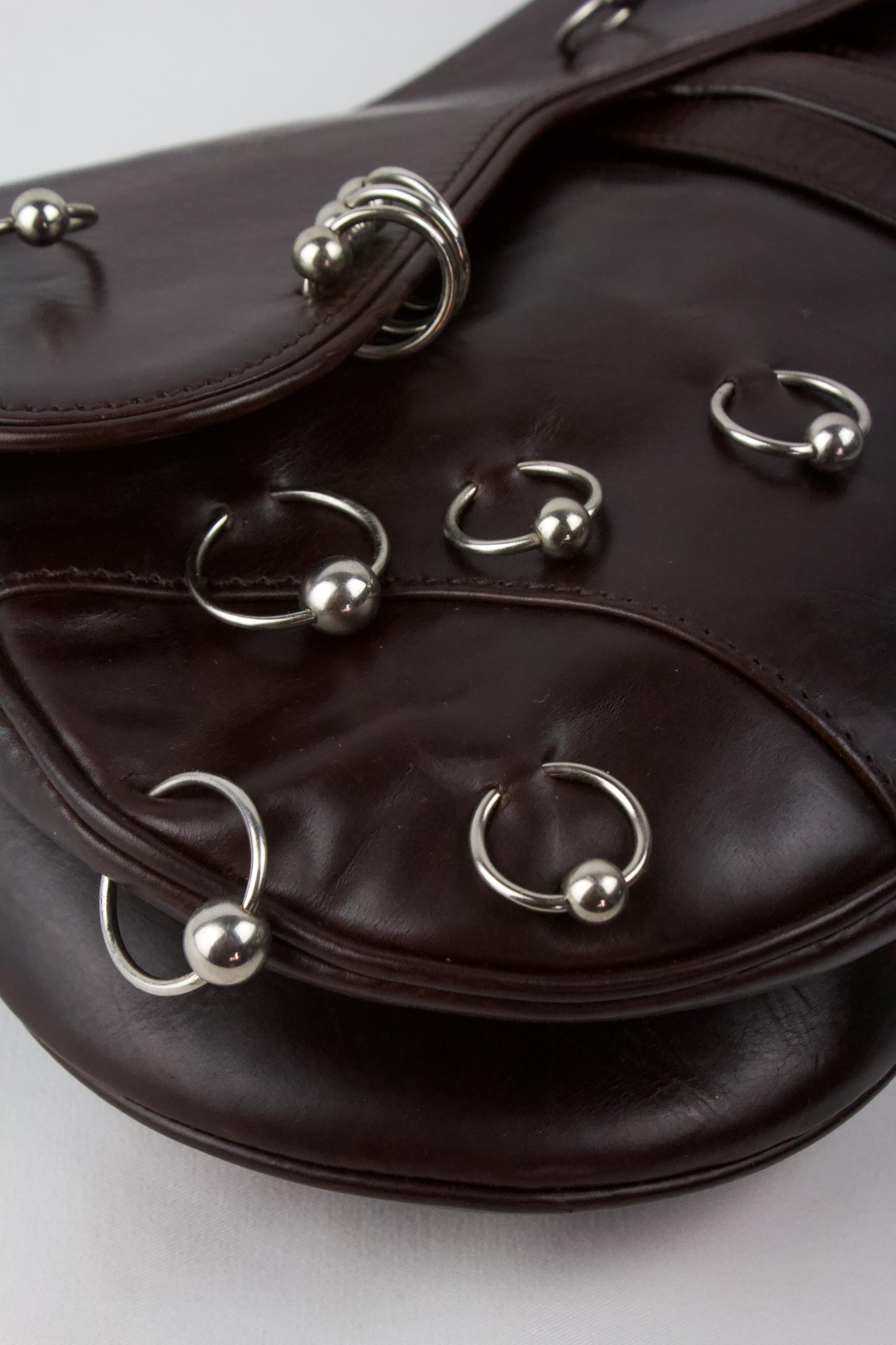 Christian Dior Hardcore Piercings Saddle Bag 1