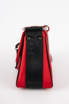 Christian Dior „Hardcore“ Rote Seidentasche, 2003
