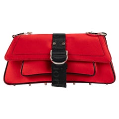 Christian Dior "Hardcore" Red Silk Bag, 2003