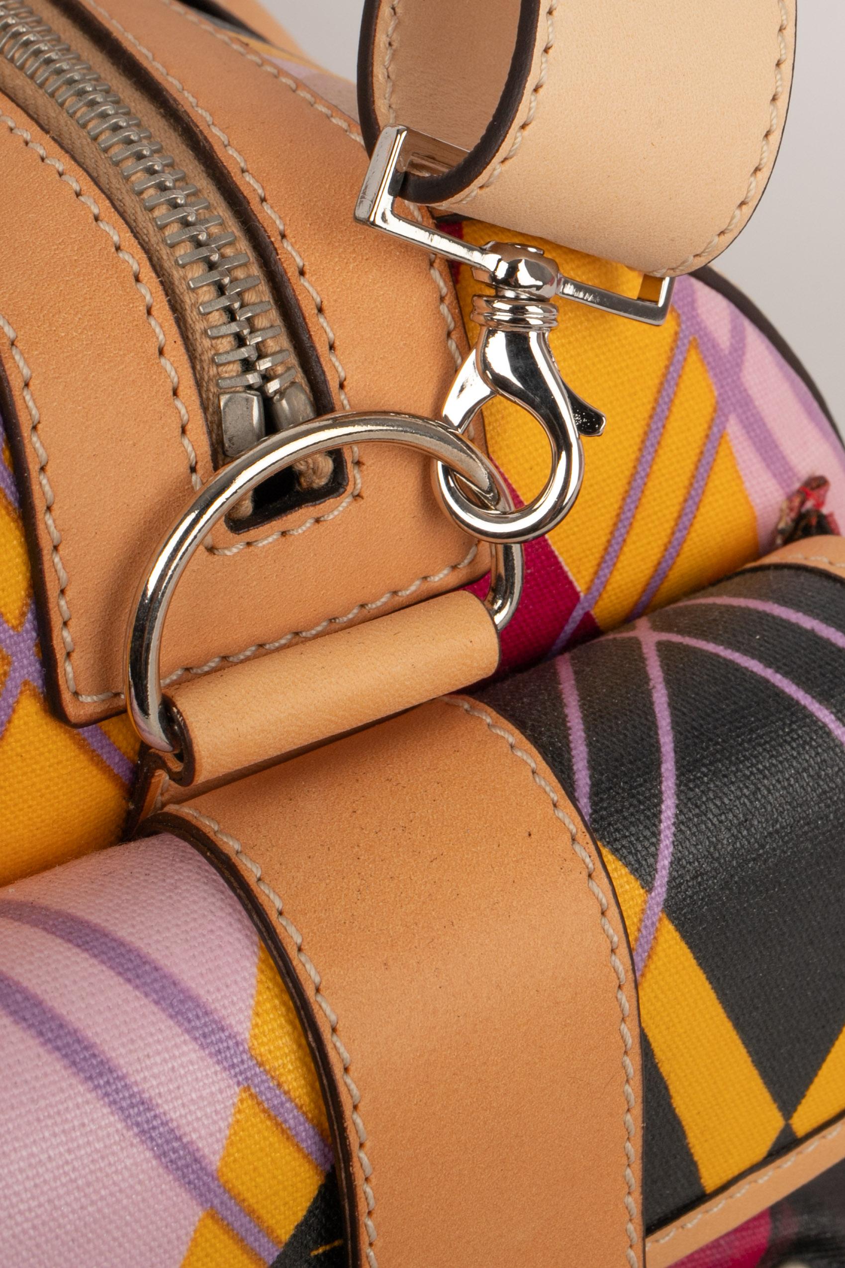 Christian dior Harlequin 'Boston Bowling' bag 2004 Golf Collection For Sale 4