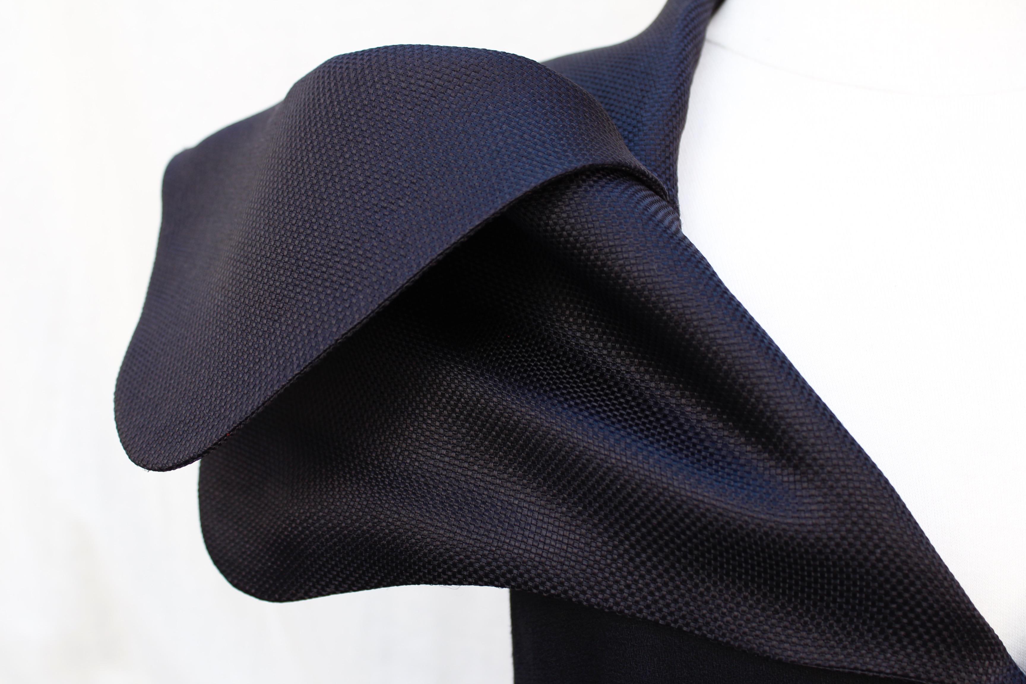 Christian Dior Haute Couture beautiful black silk jumpsuit For Sale 3