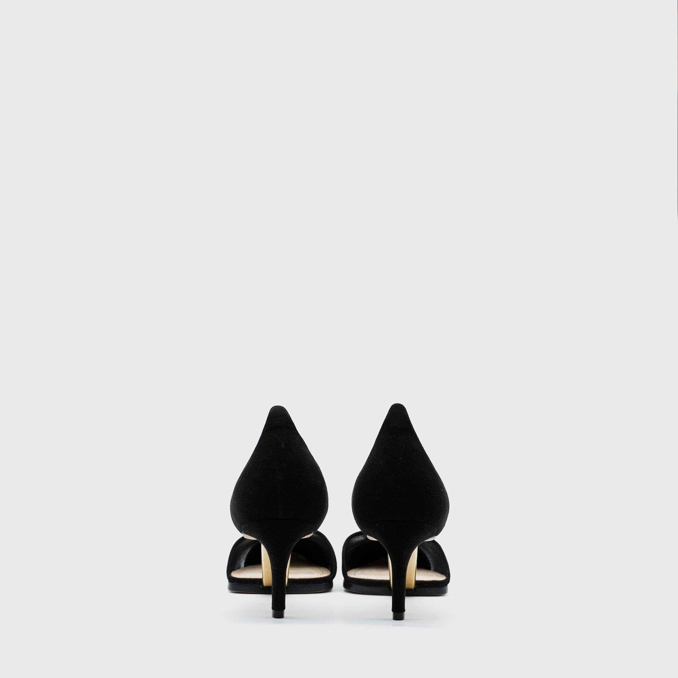Nero Christian Dior Haute Couture Tacchi a rete neri, A/I 2018 39 FR in vendita