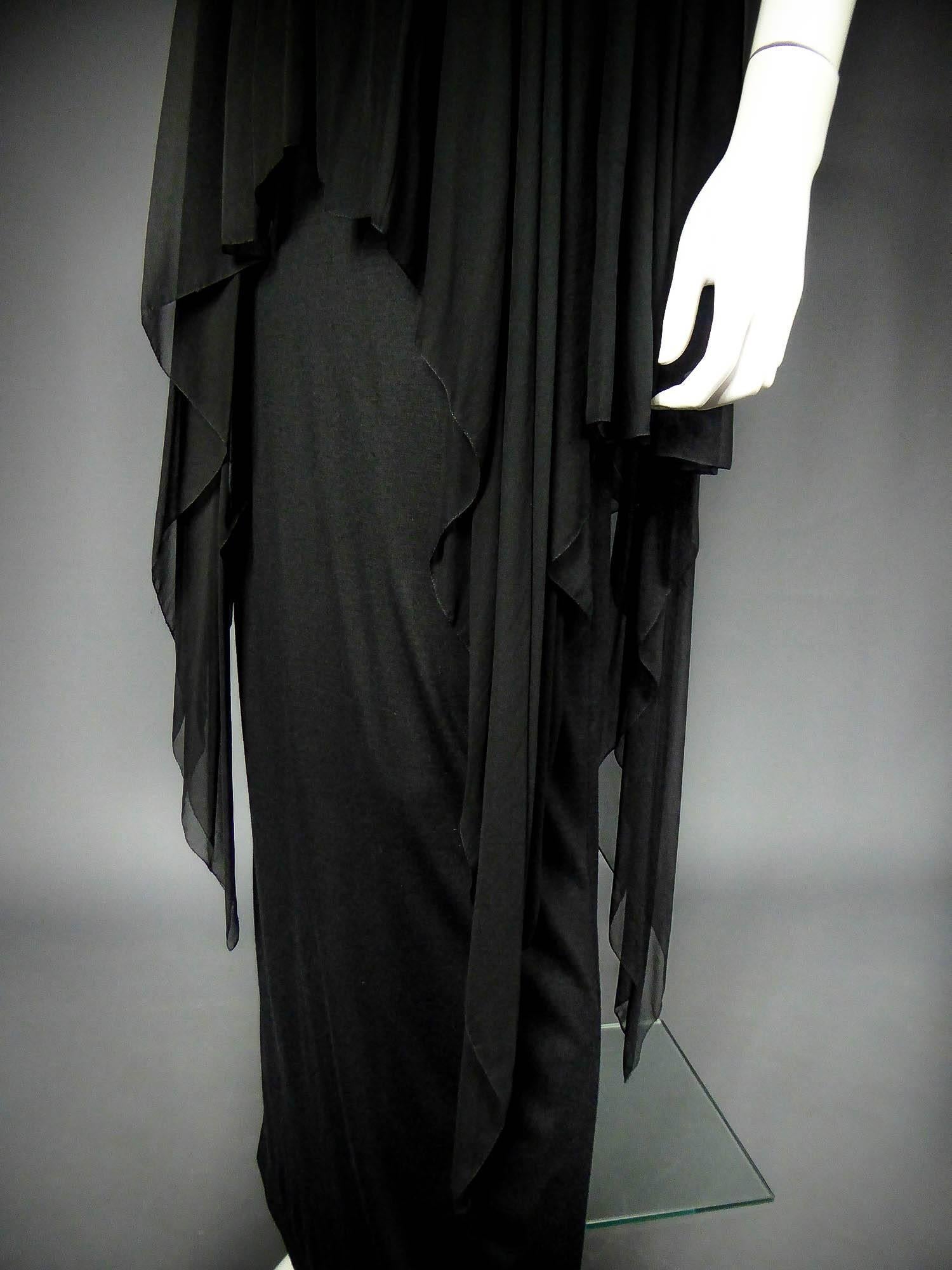 A Christian Dior Haute Couture Evening Dress by Marc Bohan Circa 1975 For Sale 2