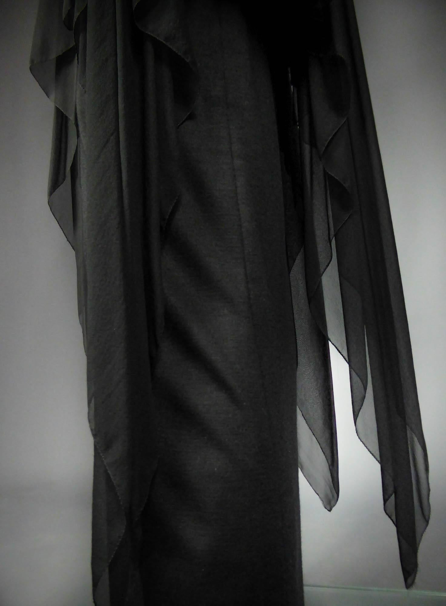 A Christian Dior Haute Couture Evening Dress by Marc Bohan Circa 1975 For Sale 3