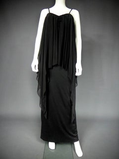 A Christian Dior Haute Couture Evening Dress by Marc Bohan Circa 1975