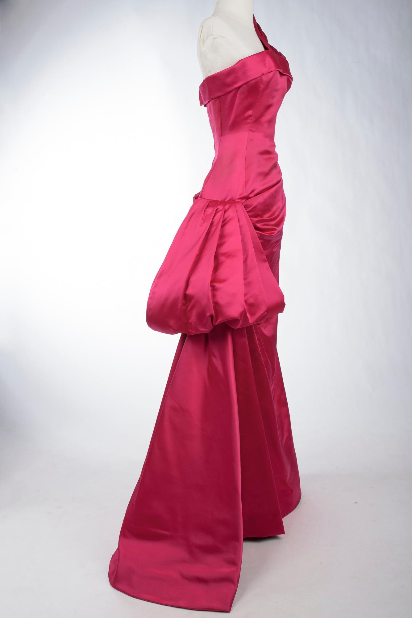 A Christian Dior Haute Couture Evening Dress Numbered 218551 Circa 1959-1965 For Sale 7