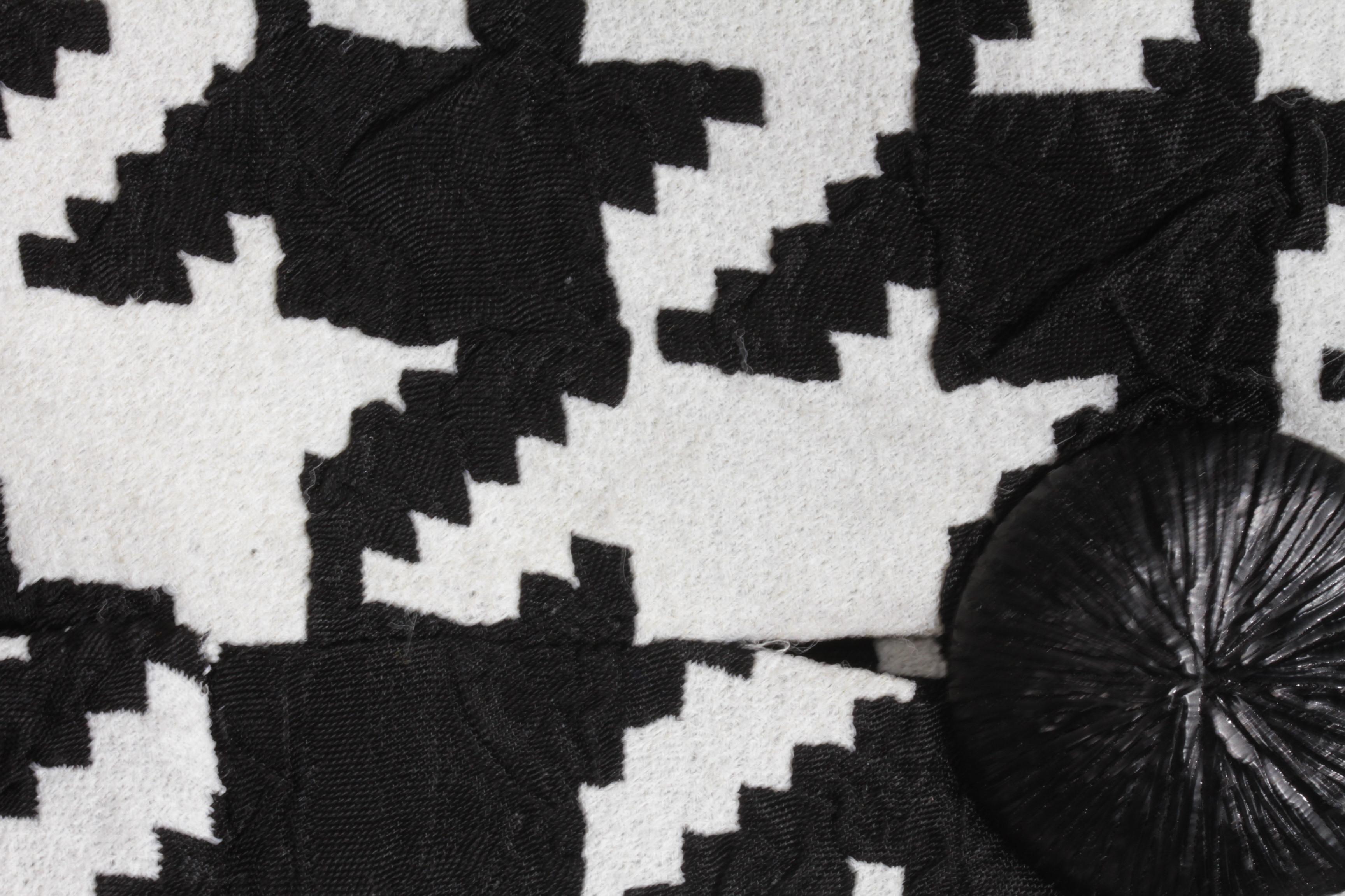 Christian Dior, Haute Couture, abito cucito a mano e blazer in pied-de-poule, 1950 ca. in vendita 7