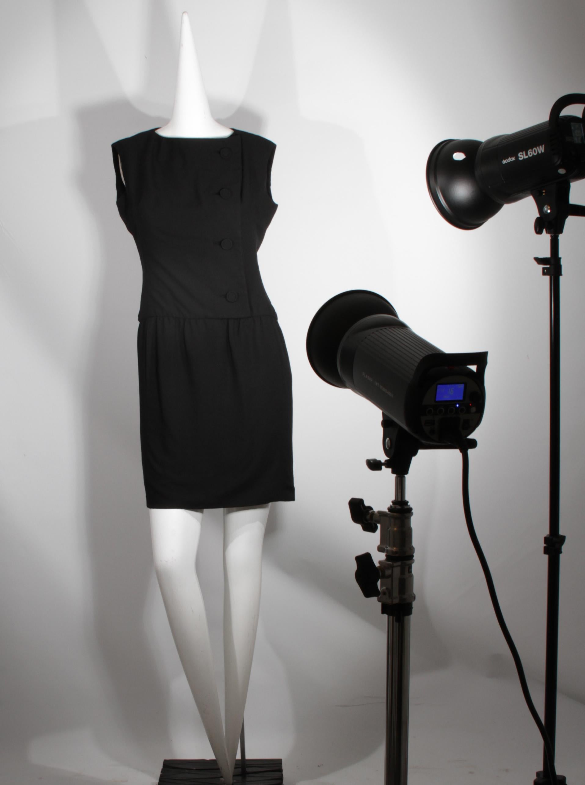 Christian Dior, Haute Couture, abito cucito a mano e blazer in pied-de-poule, 1950 ca. in vendita 10