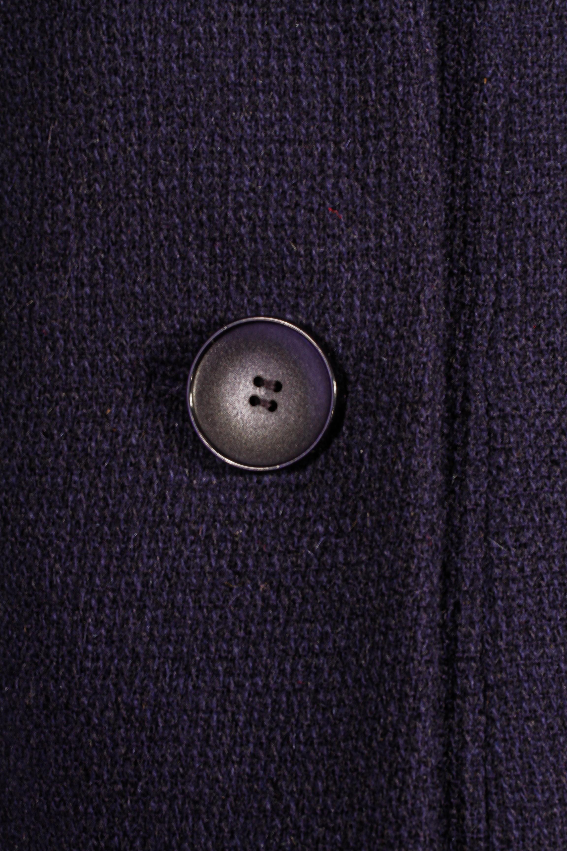 Christian Dior, Haute Couture, handgenähtes Ensemble in Oxford-Blau, ca. 1950er Jahre im Angebot 14