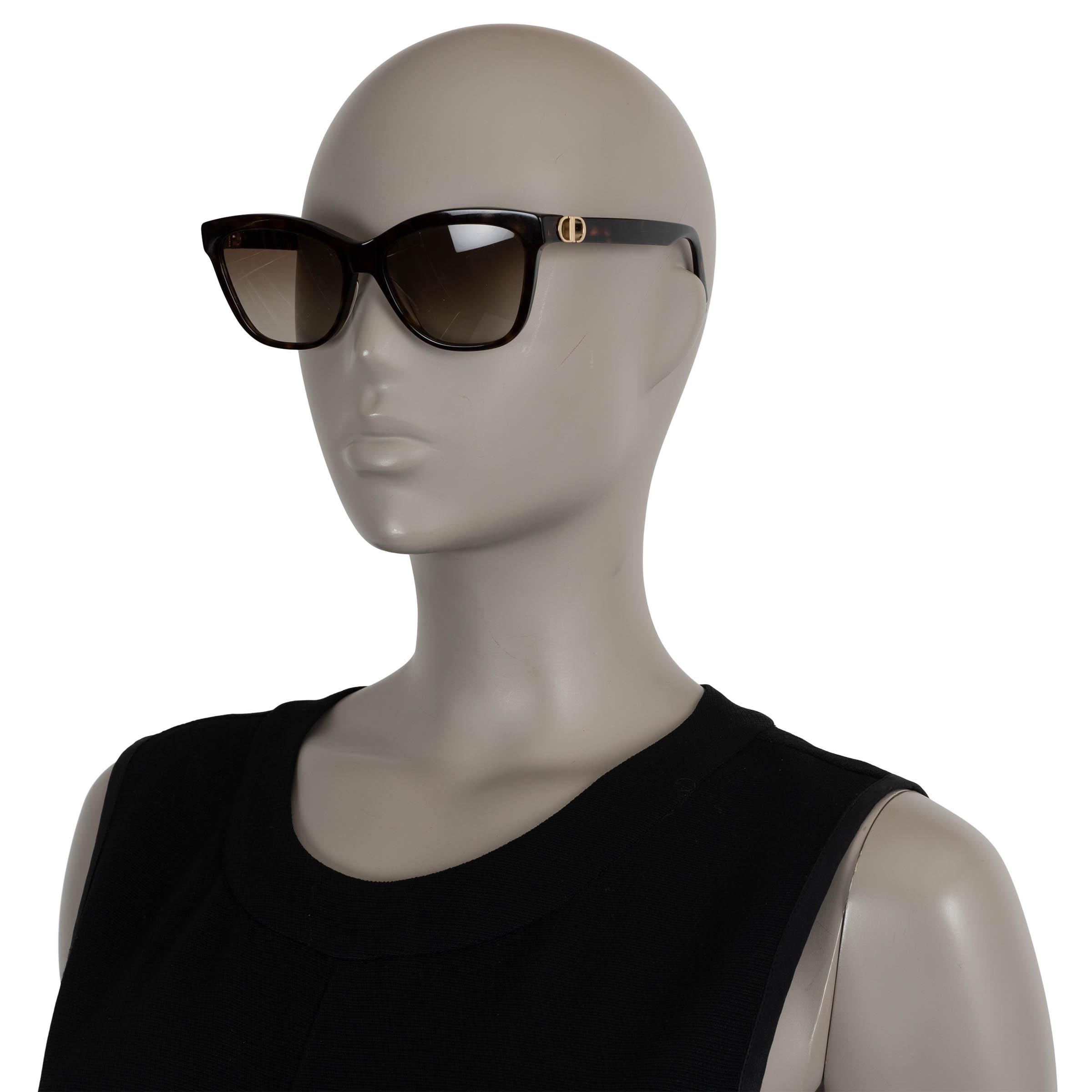 Women's CHRISTIAN DIOR havene tortoise acetate 30 MONTAIGNE Sunglasses 20F1 For Sale