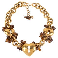 Christian Dior 'Herz' Halskette
