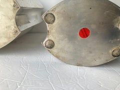 Christian Dior Home , raro juego 2 Cubitera y Enfriador de botellas de vino placa de plata