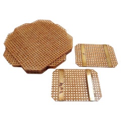 Christian Dior Home set of 6 Under Plate and 2 under dish