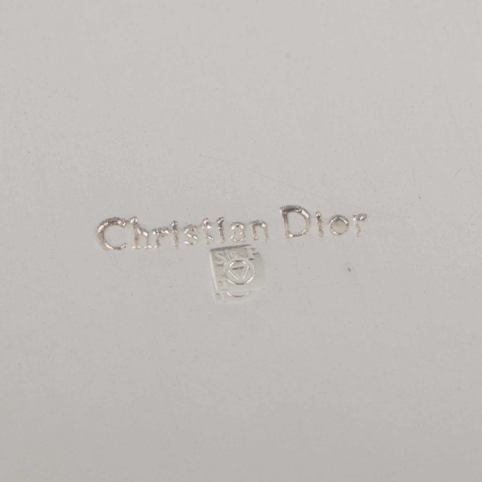 Cubitera o Enfriador de Placa de Plata Christian Dior Home en venta 1