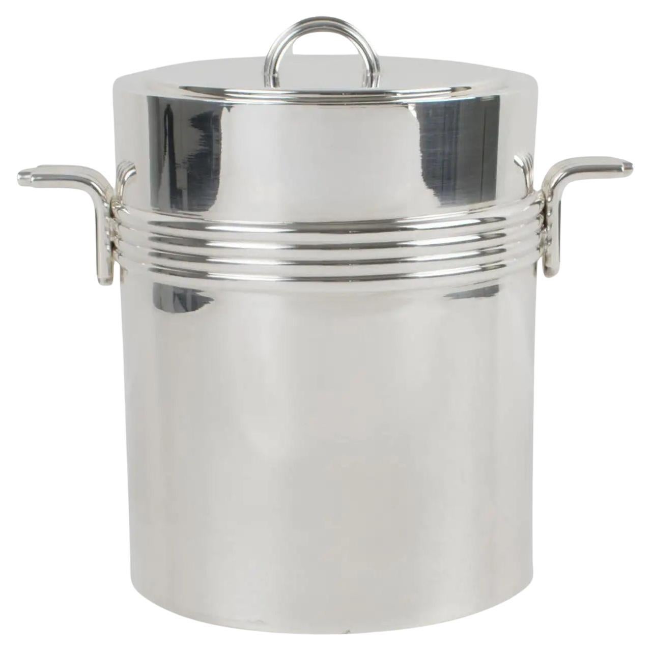 Christian Dior Home Silver Plate Ice Bucket or Cooler