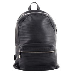 Christian Dior Homme Backpack Ribbed Leather Large