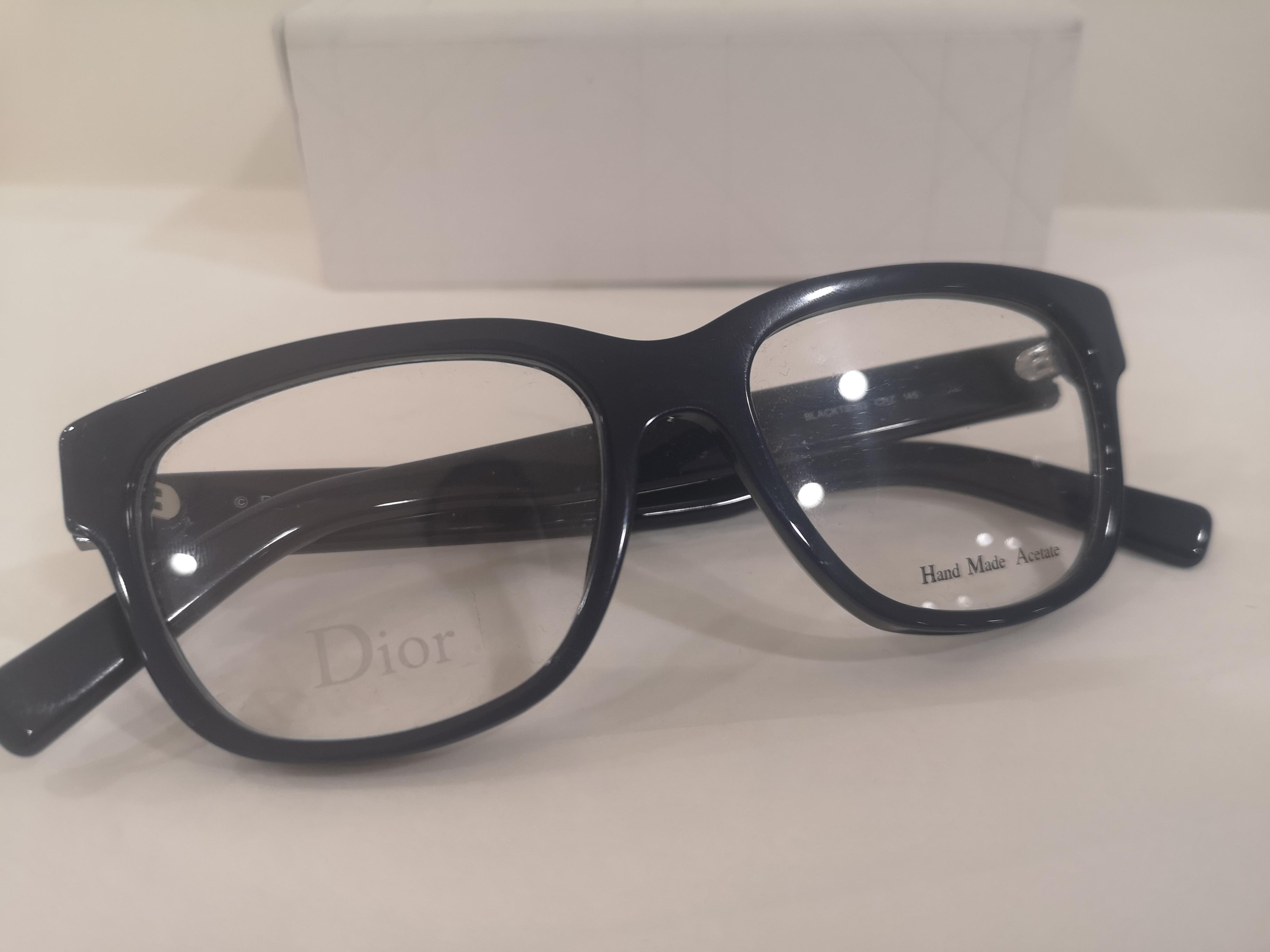 Gray Christian Dior Homme Blue Eyewear / Frame NWOT For Sale