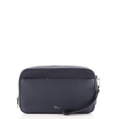 Christian Dior Homme Wristlet Clutch Leather