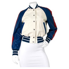 Christian Dior I Love Paris Leather Biker Bomber Jacket 2021