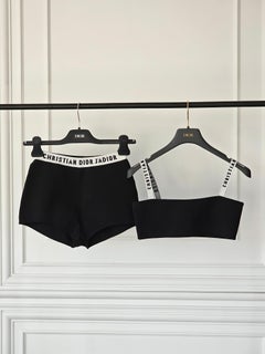 Christian Dior Iconic briefs with j'adior logo, high waisted bottom.