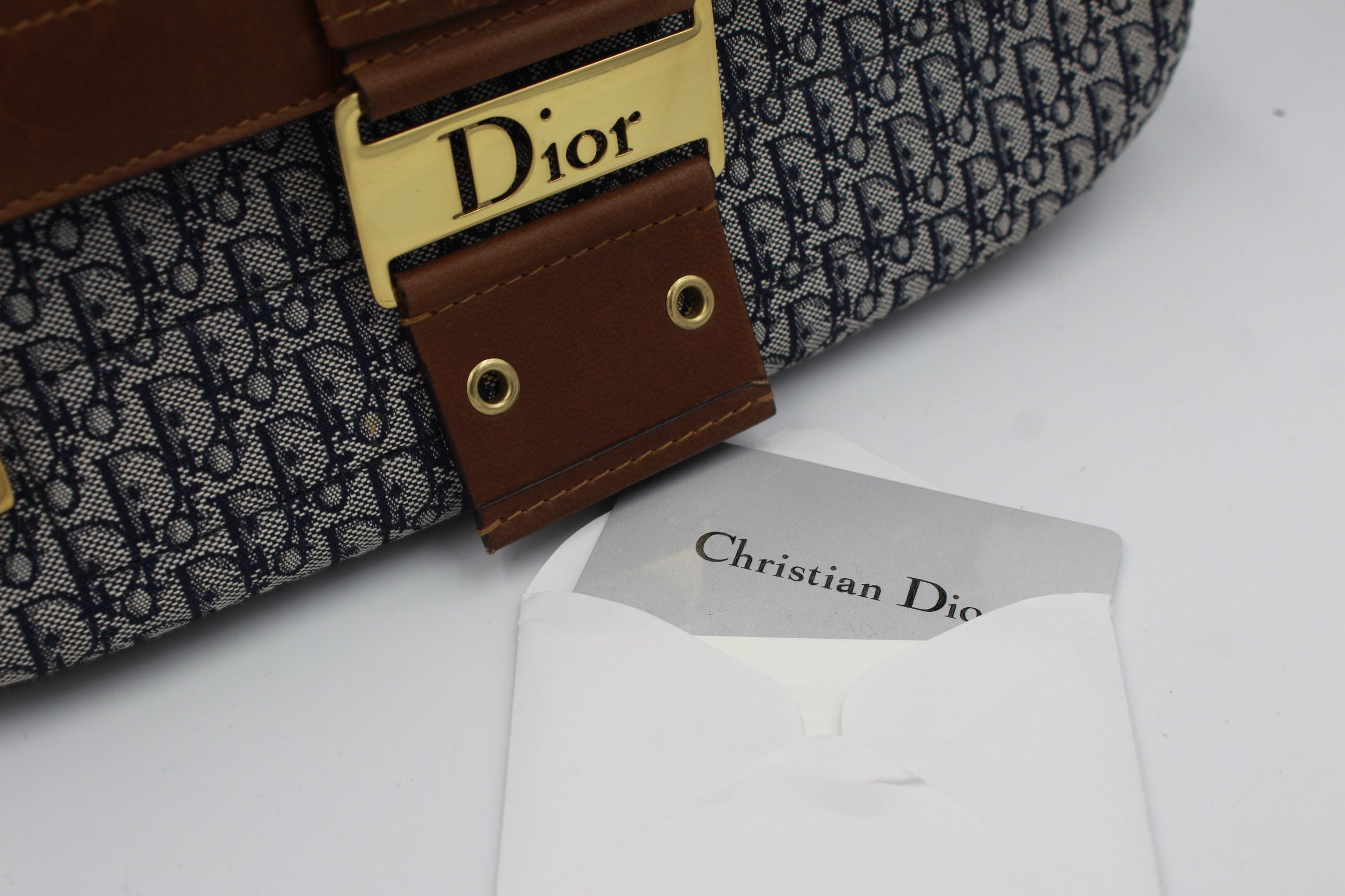 Christian Dior in Canvas and Brown Leather Street Chic handbag 2