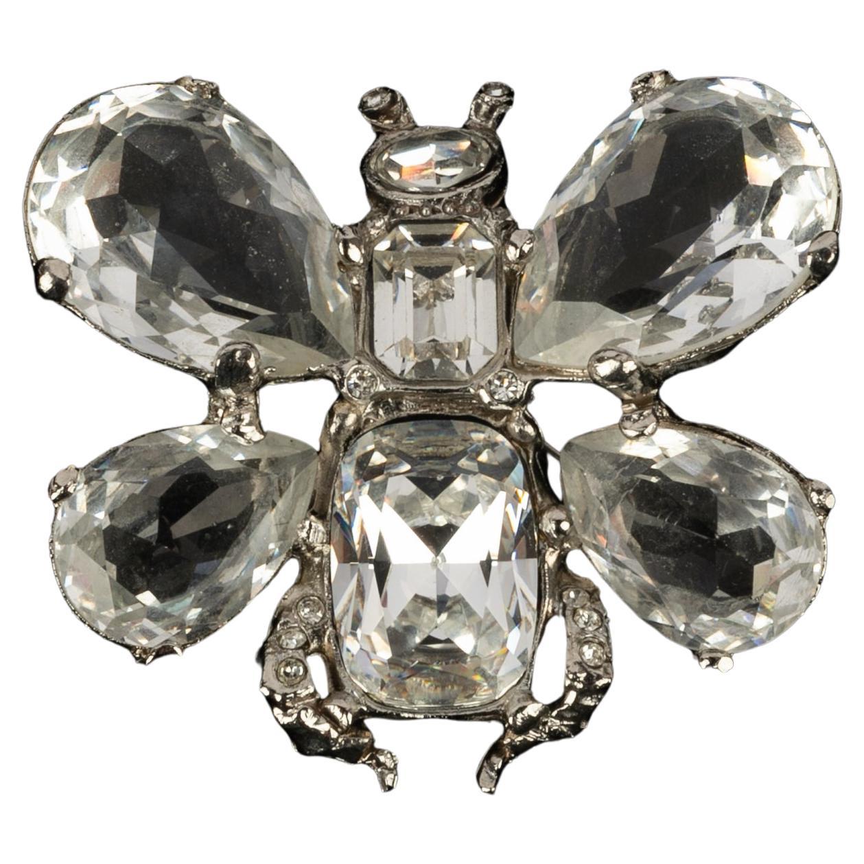 Christian Dior insect brooch 2000s