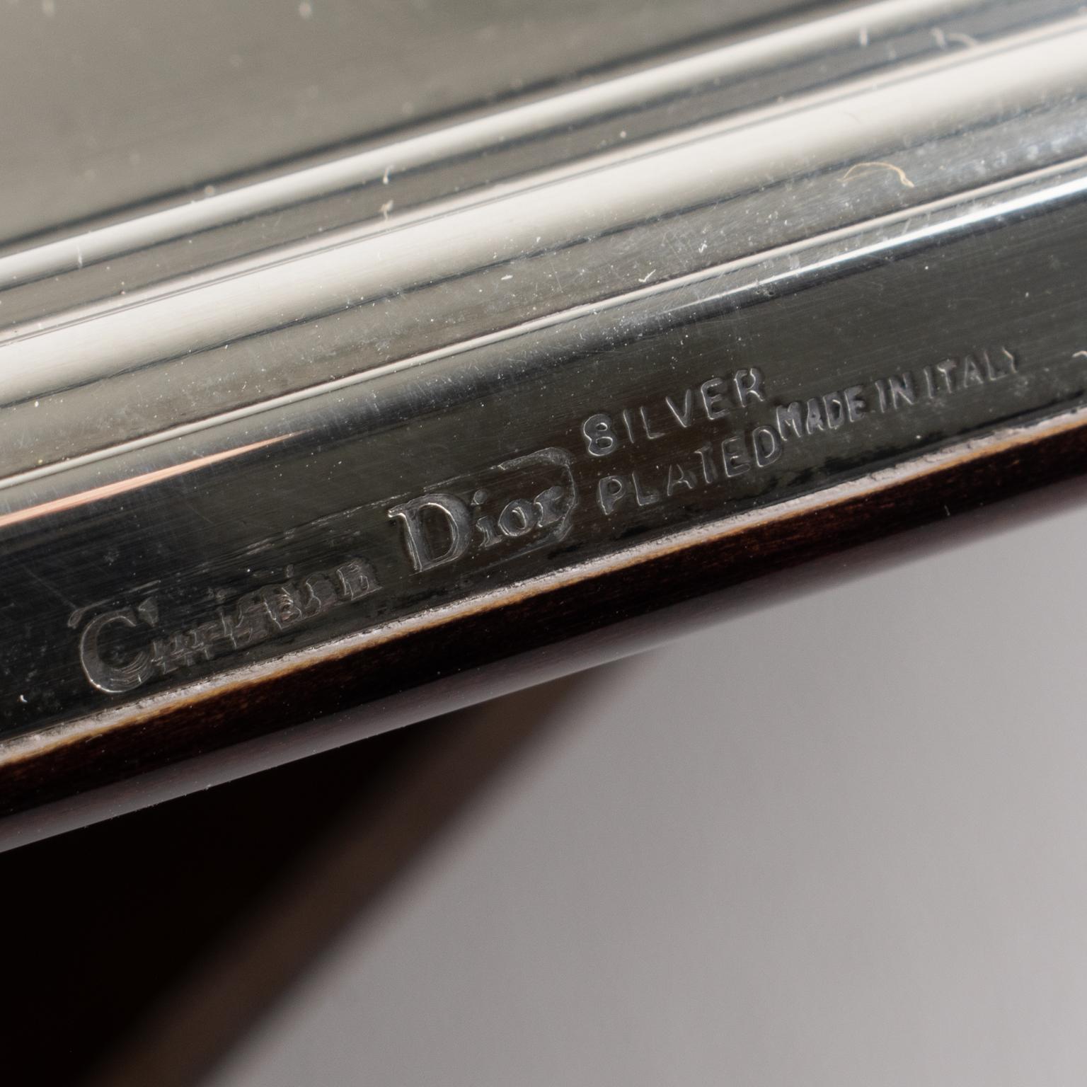 Christian Dior Interior Collection A Silver Frame, circa 1970 en vente 3