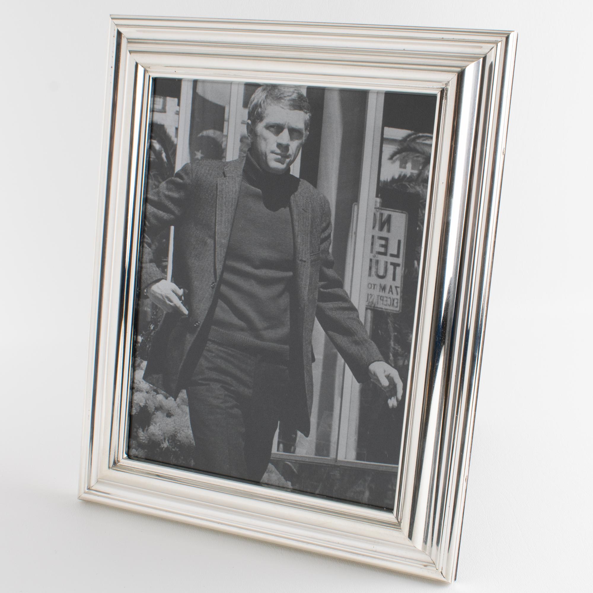 Moderne Christian Dior Interior Collection A Silver Frame, circa 1970 en vente