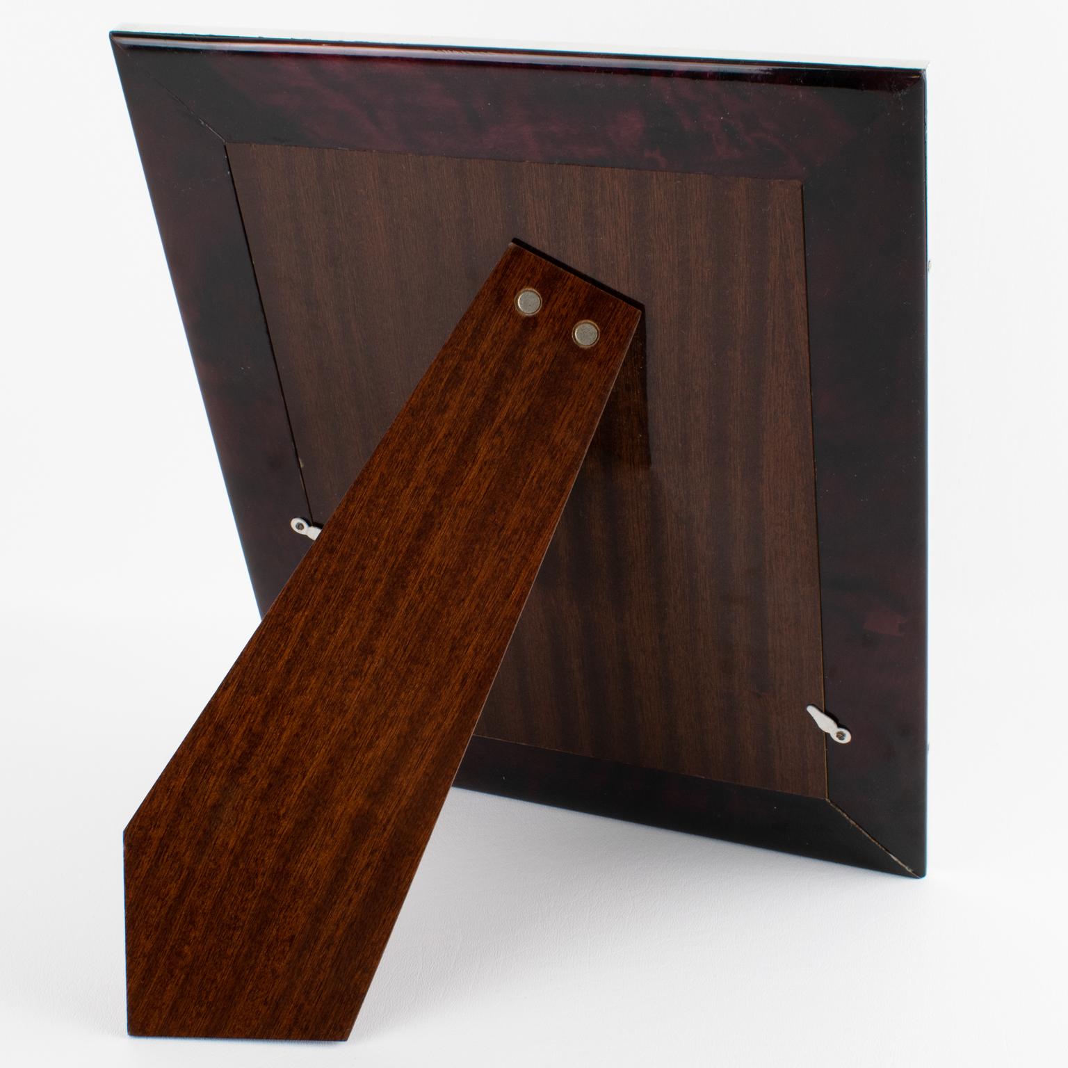 Christian Dior Interior Collection A Silver Frame, circa 1970 Bon état - En vente à Atlanta, GA