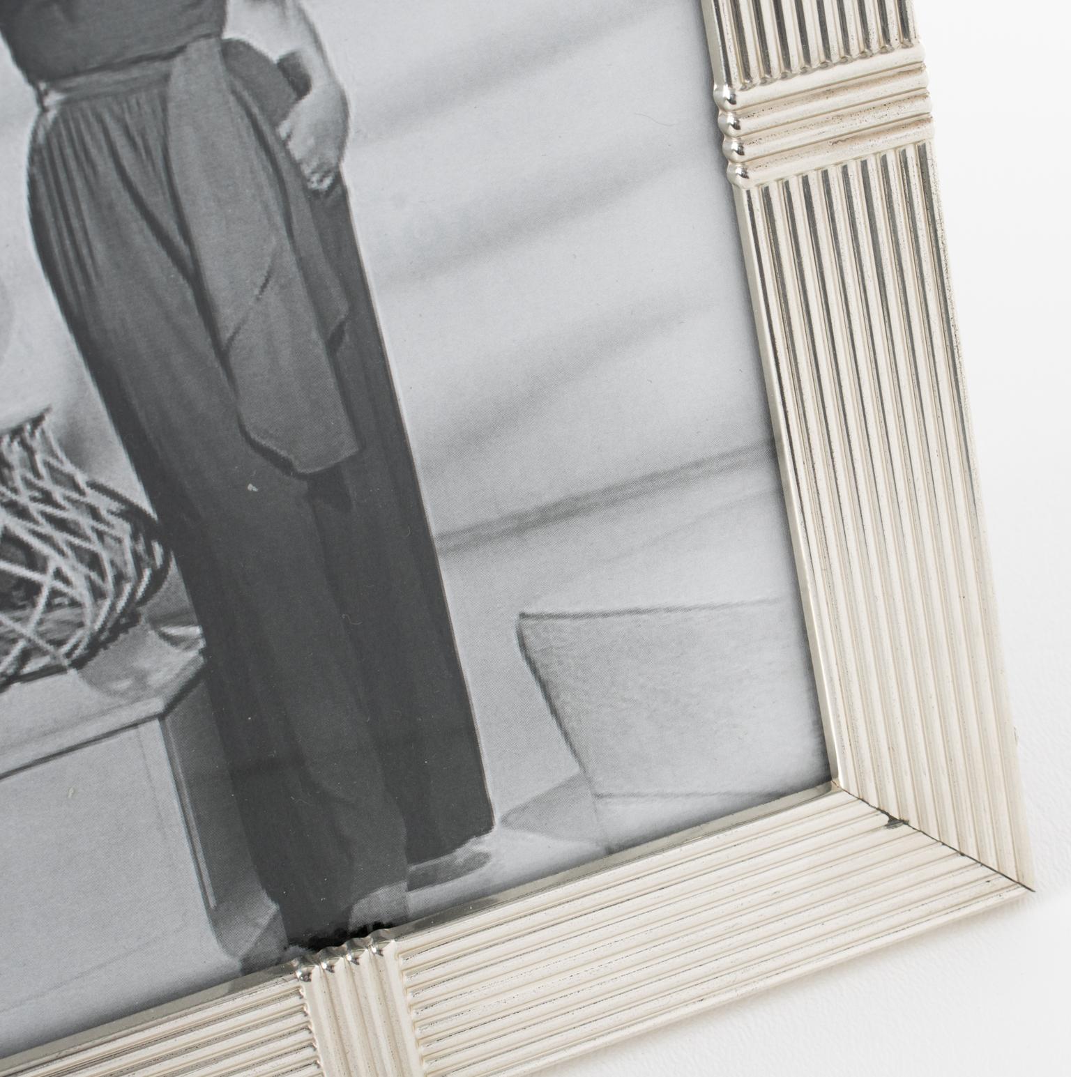 Christian Dior Interior Collection Sterling Silber Bilderrahmen, um 1980 im Angebot 3