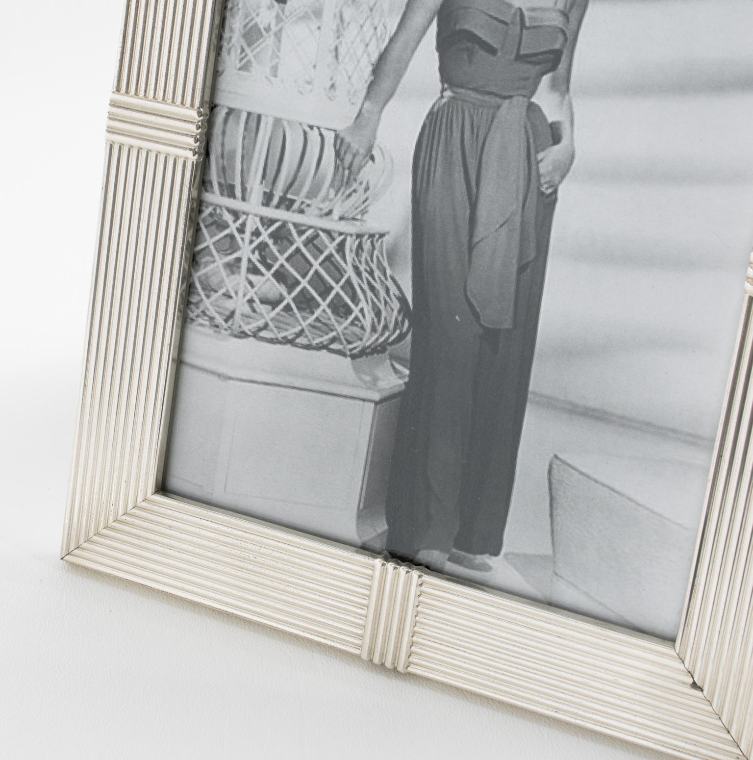 Christian Dior Interior Collection Sterling Silber Bilderrahmen, um 1980 im Angebot 4