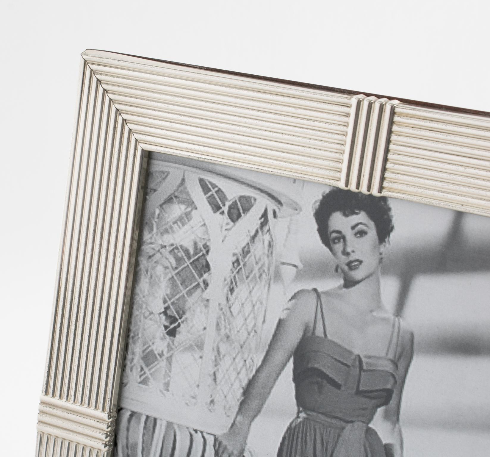 Christian Dior Interior Collection Sterling Silber Bilderrahmen, um 1980 im Angebot 5