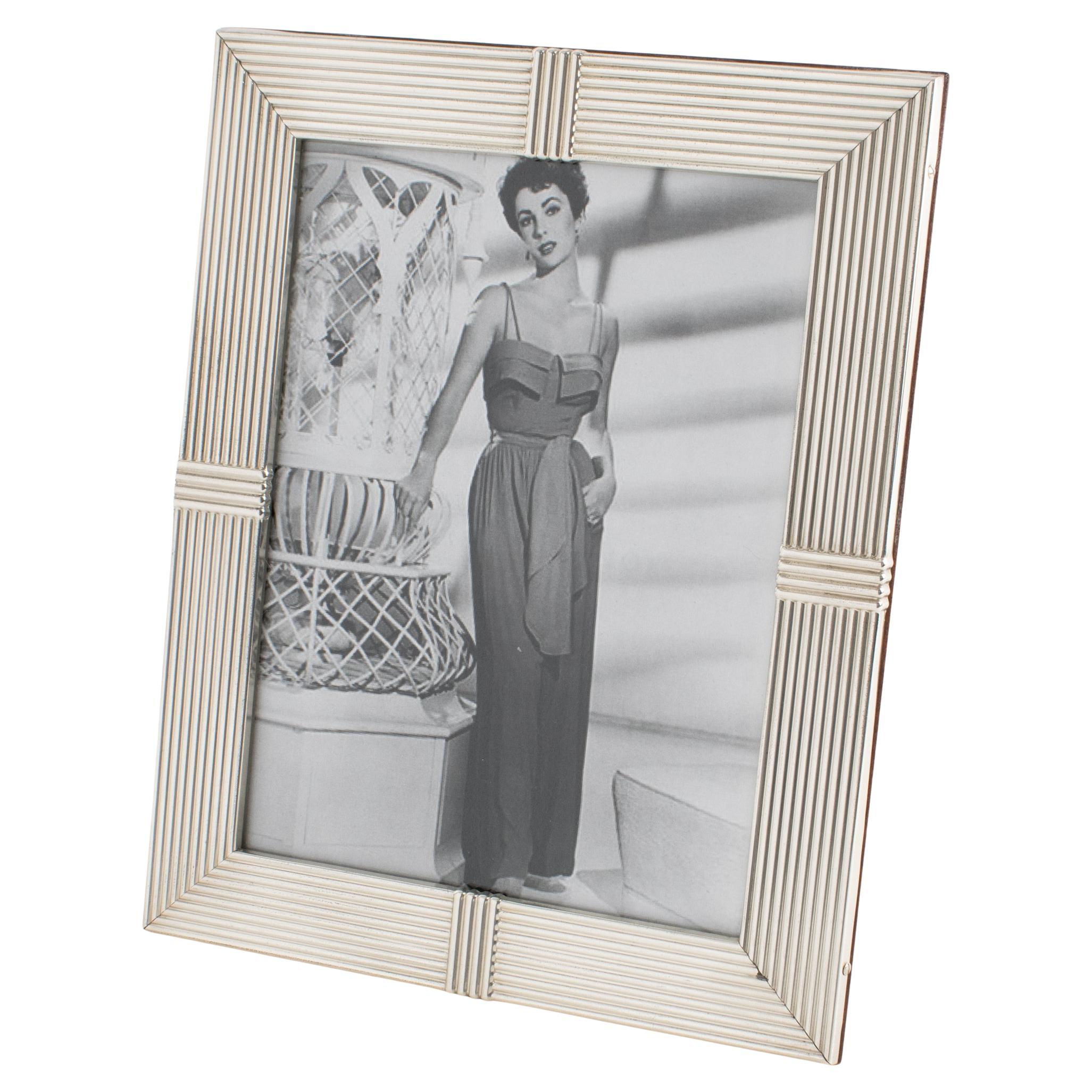 Christian Dior Interior Collection Sterling Silber Bilderrahmen, um 1980 im Angebot