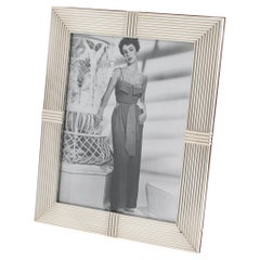 Christian Dior Interior Collection Sterling Silver Picture Frame, circa 1980