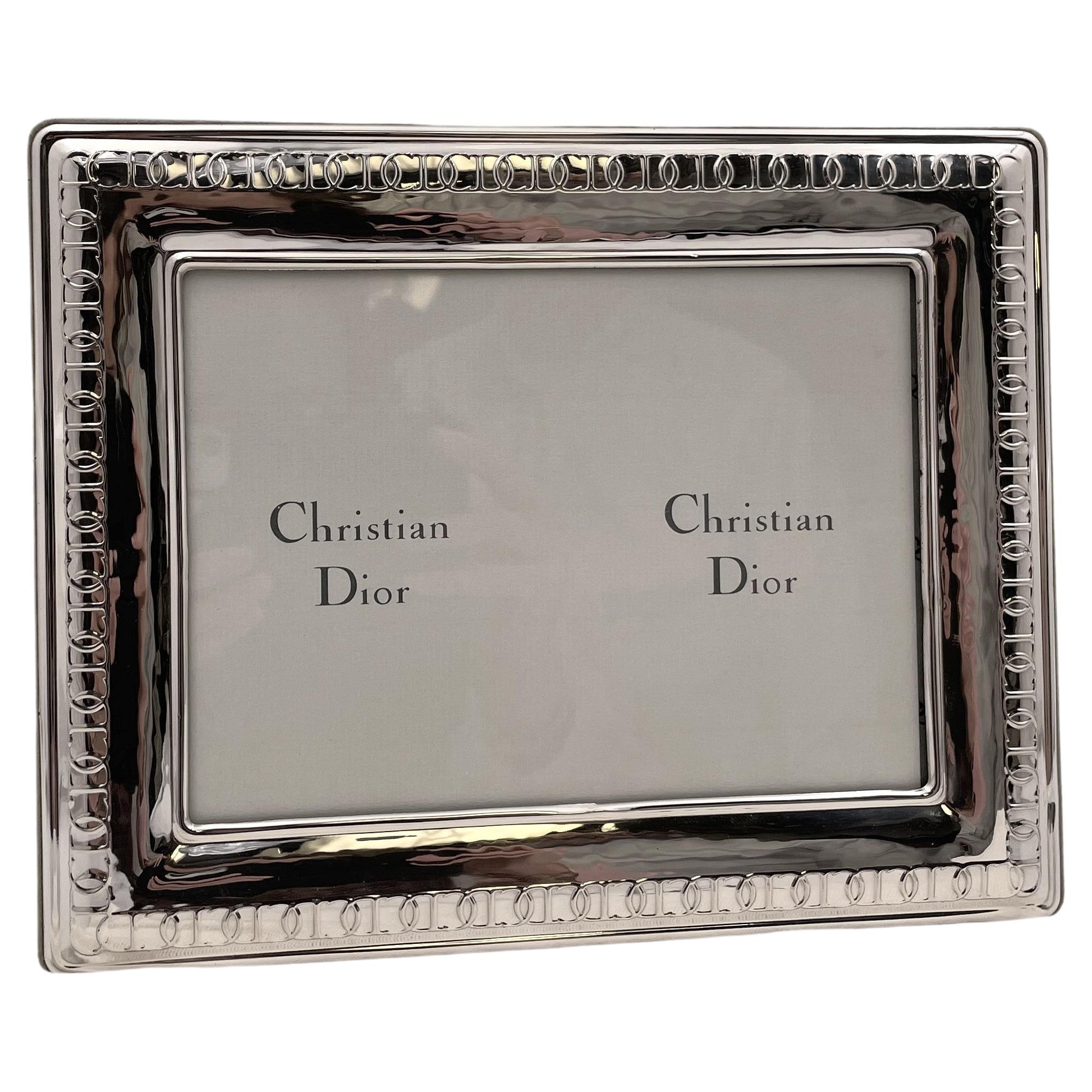 Christian Dior, cadre italien en argent sterling, remise 30 % sur la vente pour la fête des mères