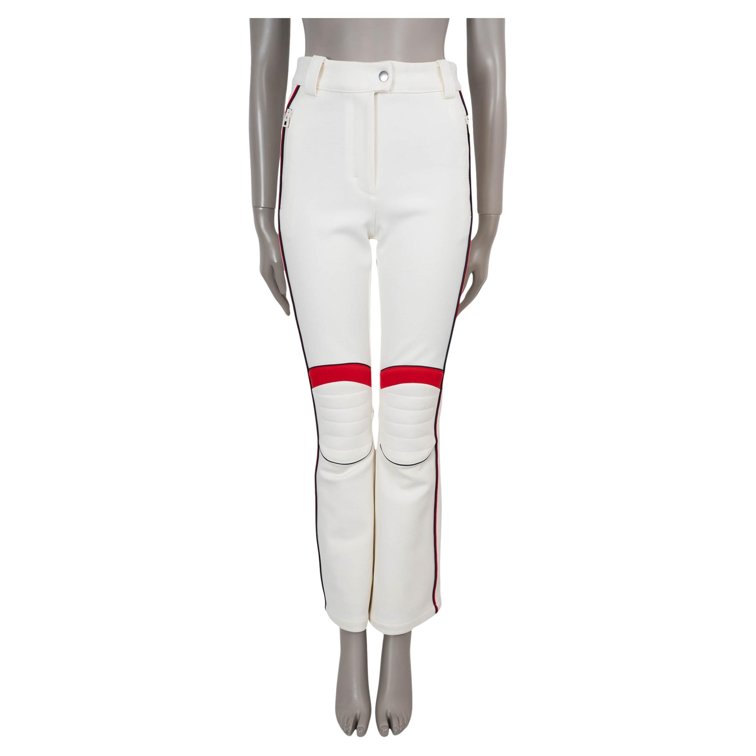 CHRISTIAN DIOR ivoire 2021 DIORALPS Pantalon de ski FLARED 38 S en vente