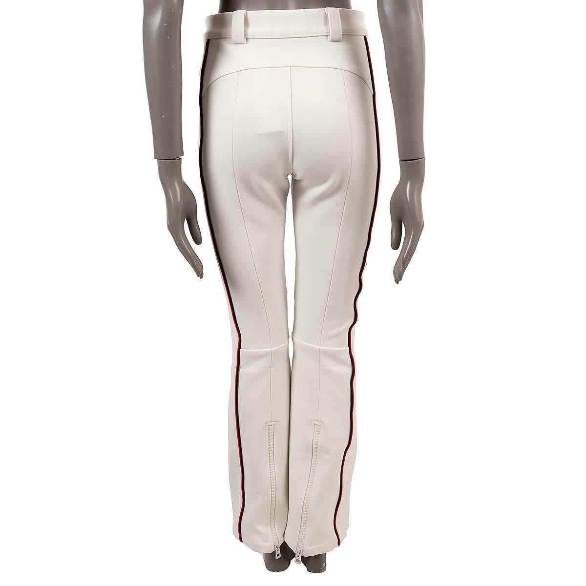 Women's CHRISTIAN DIOR ivory 2021 DIORALPS FLARED SKI Pants 40 M For Sale