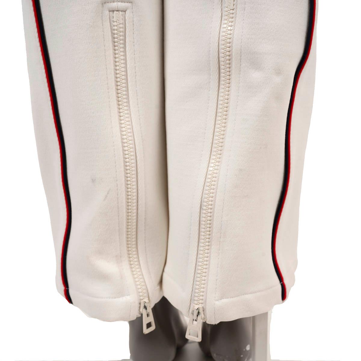 CHRISTIAN DIOR ivory 2021 DIORALPS FLARED SKI Pants 40 M For Sale 2