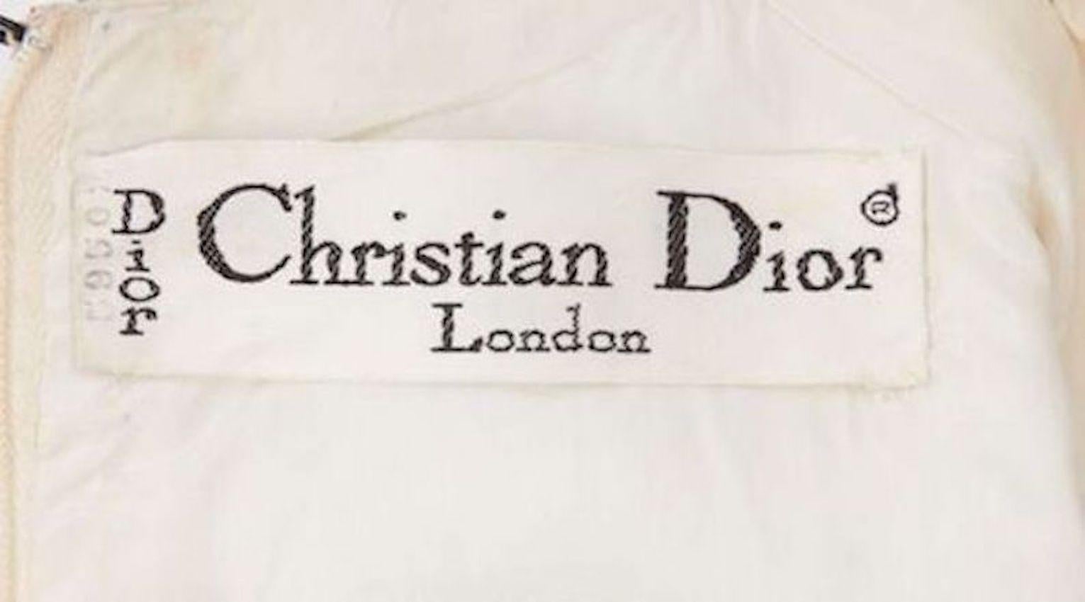 Christian Dior, Ivory gown, circa 1965 For Sale 1