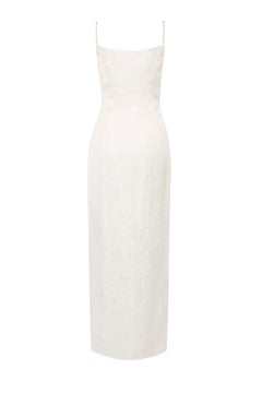 Christian Dior Ivory Jacquard Dress SS 1998