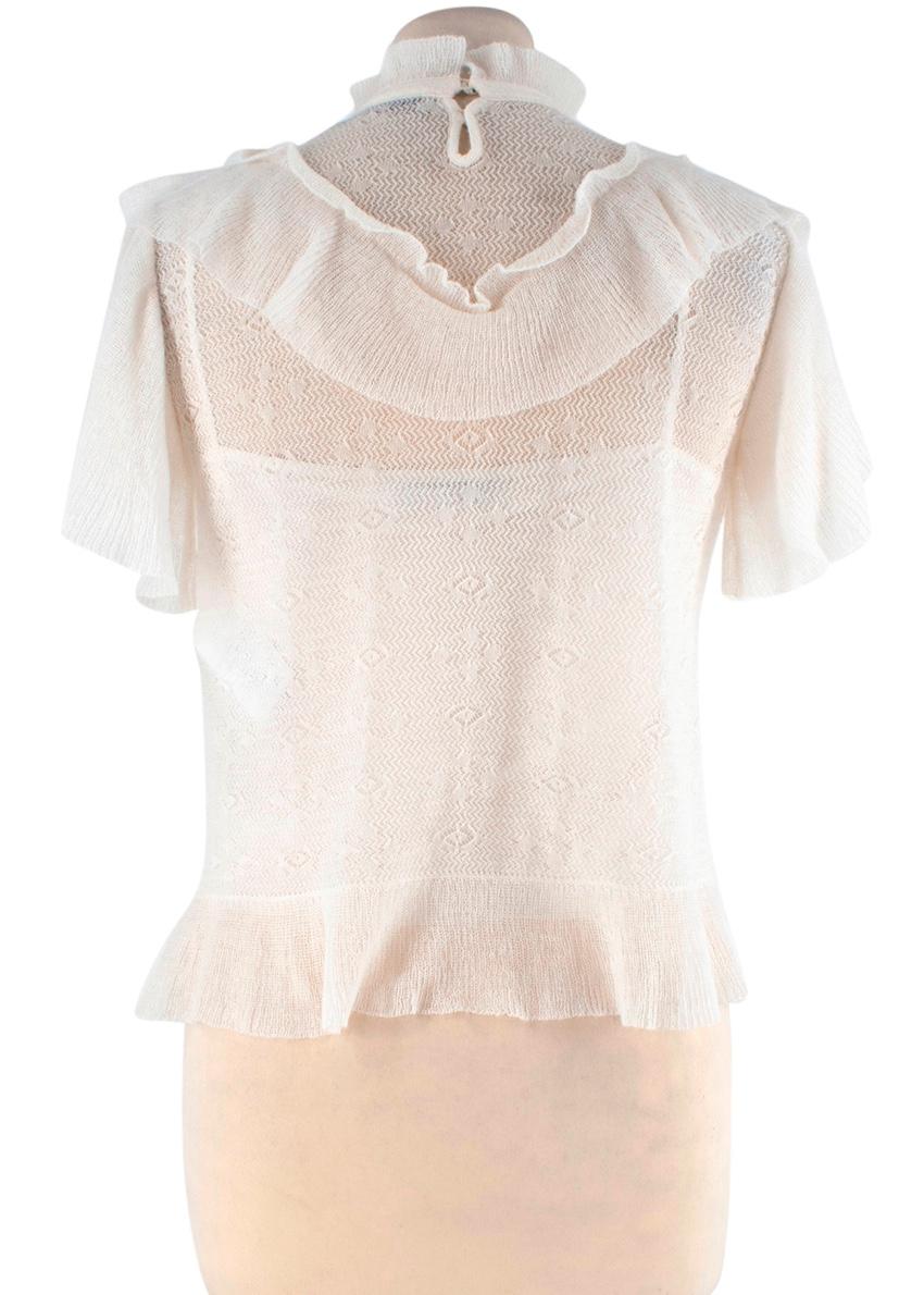 christian dior knit top