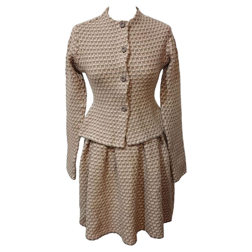 Christian Dior - Tailleur veste et jupe, taille 42 en vente