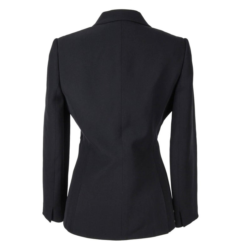Christian Dior Jacket Classic Tuxedo Black fits 6 to 8 New at 1stDibs ...