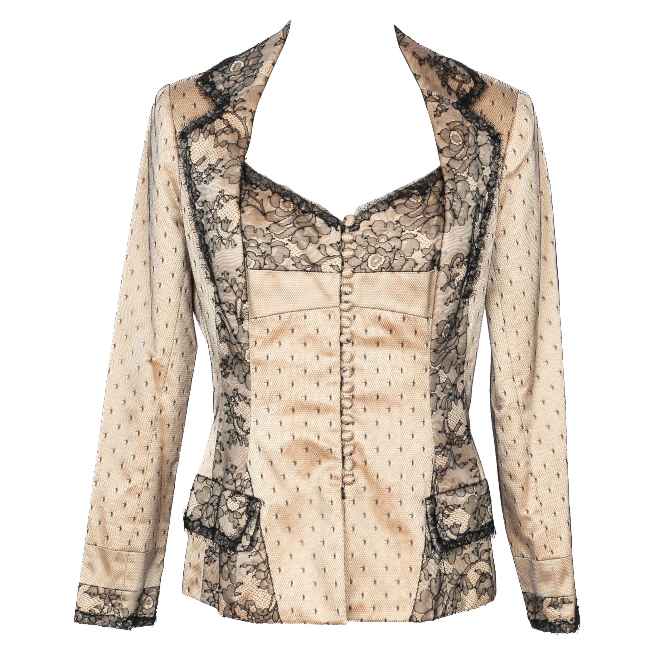 Christian Dior jacket Haute Couture winter 2005/2006