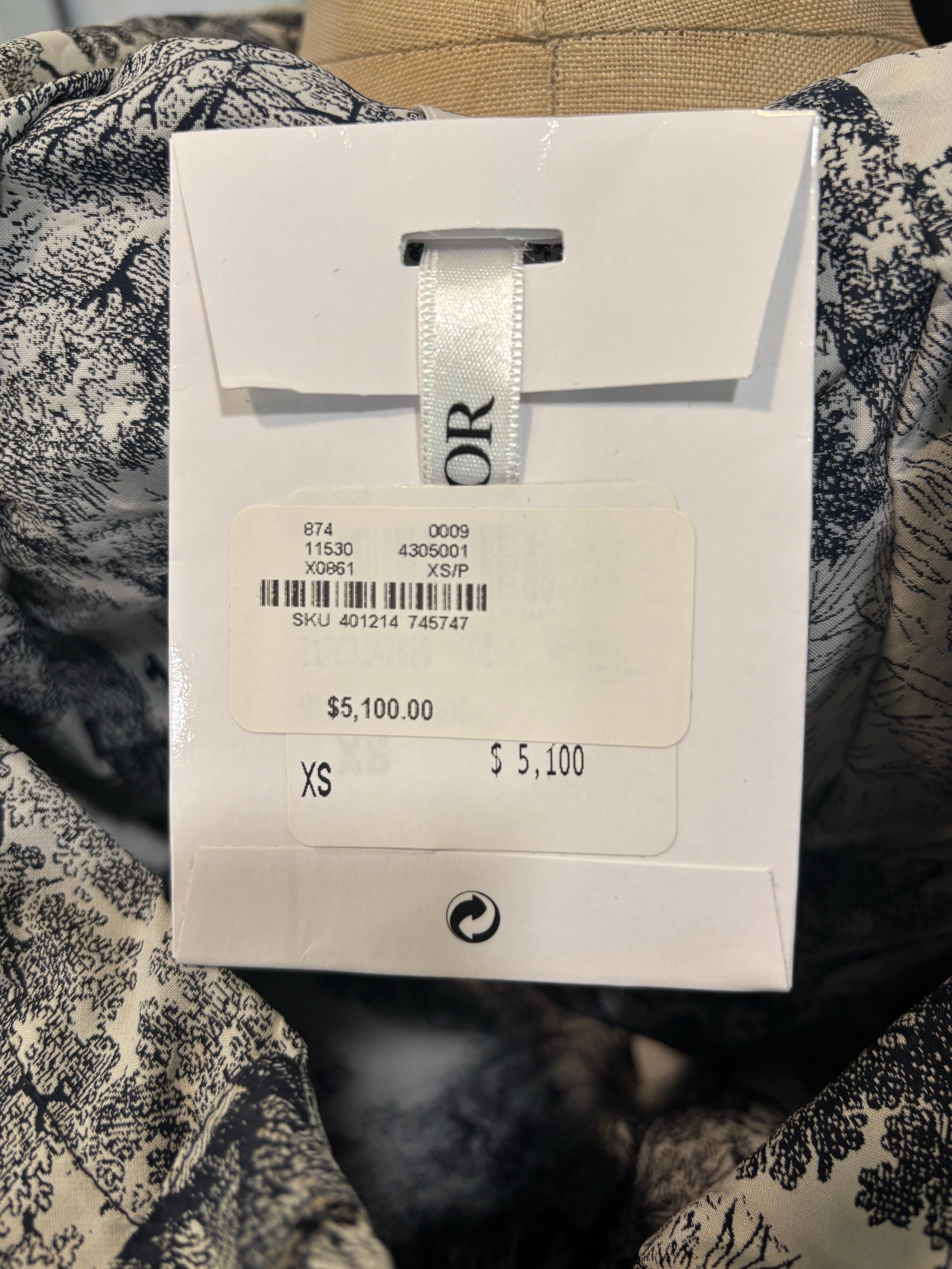 Giacca Christian Dior &New con etichetta in vendita 5